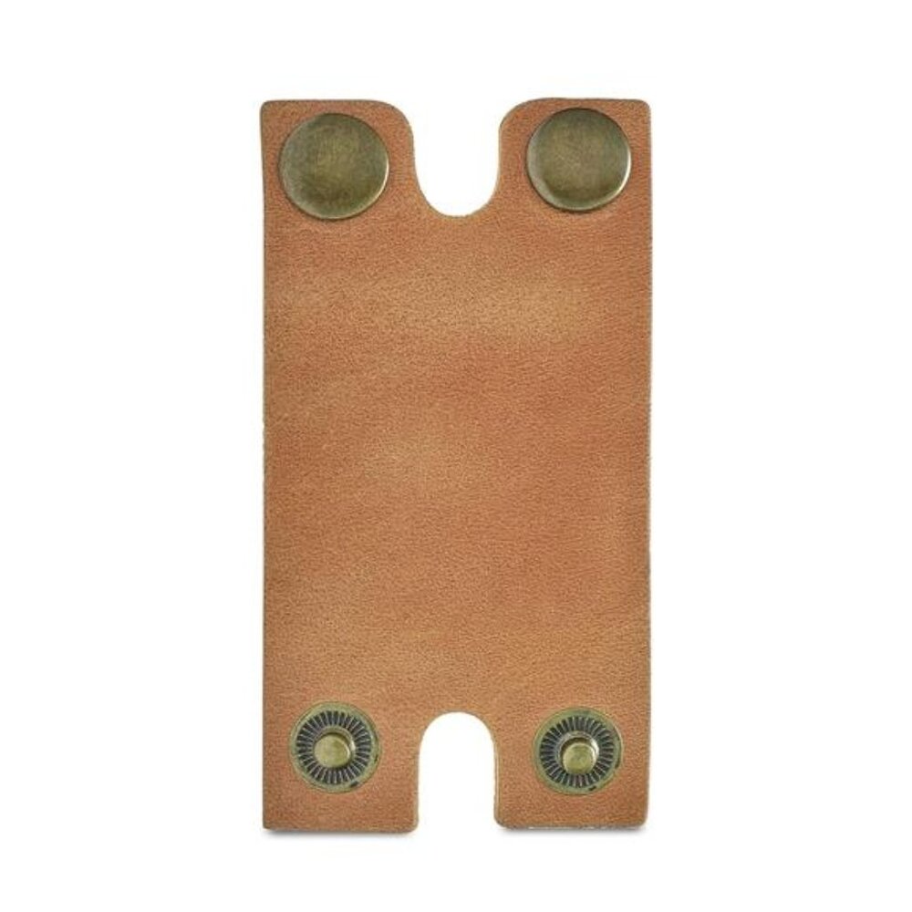 Safety Razor Head Protecting Leather Cover, Genuine Cowhide Leather - Picture 5 of 7